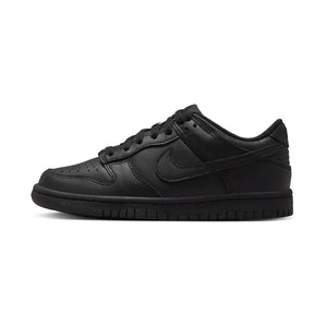 Nike Dunk Low 'Triple Black' Big Kids' Shoes