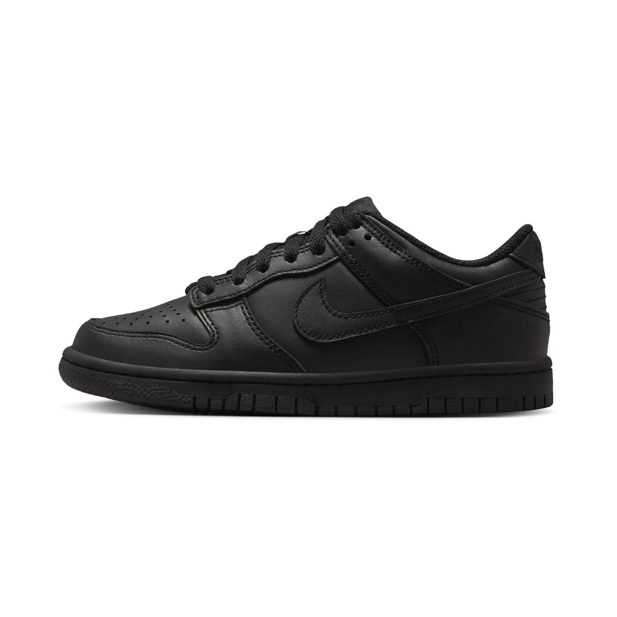 Nike Dunk Low &#39;Triple Black&#39; Big Kids&#39; Shoes