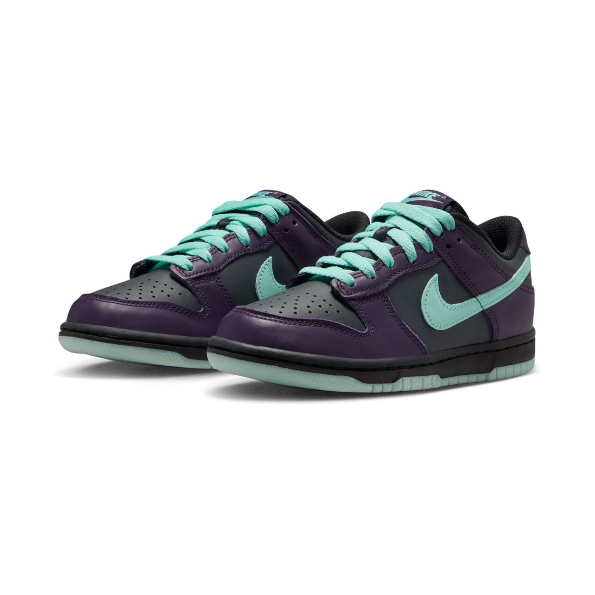 Nike Dunk Low &#39;Artisan Teal Grand Purple&#39; Big Kids&#39; Shoes