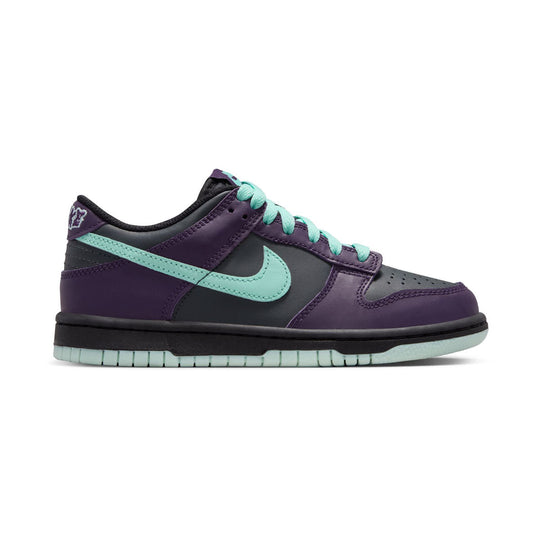Nike Dunk Low 'Artisan Teal Grand Purple' Big Kids' Shoes