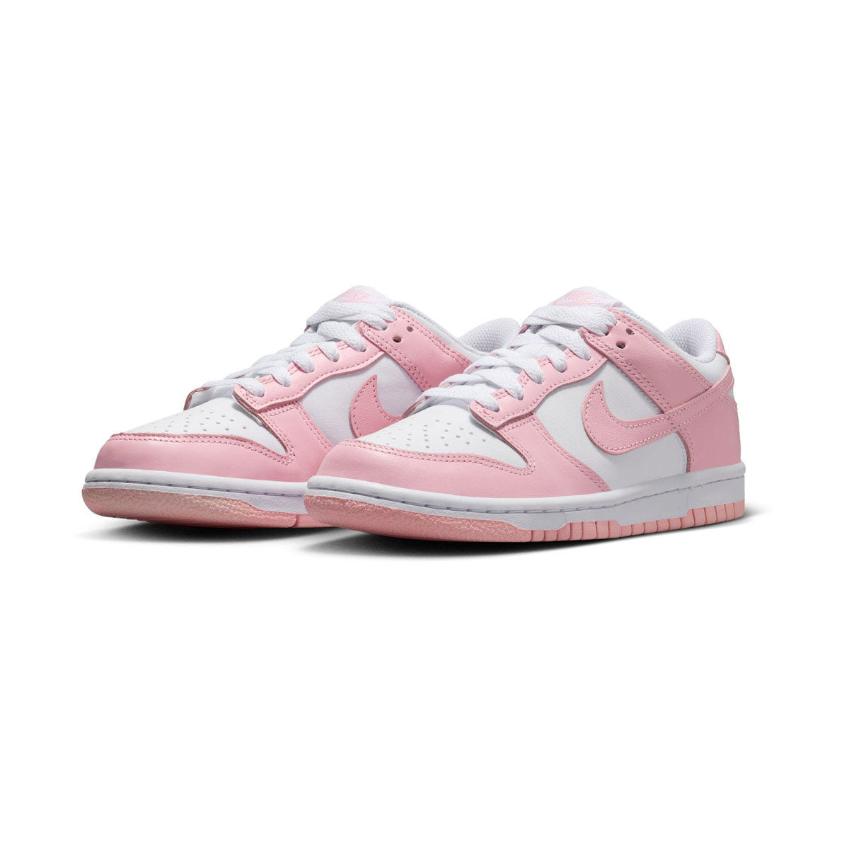Nike Dunk Low &#39;White Medium Soft Pink&#39; Big Kids&#39; Shoes