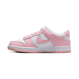 Nike Dunk Low 'White Medium Soft Pink' Big Kids' Shoes