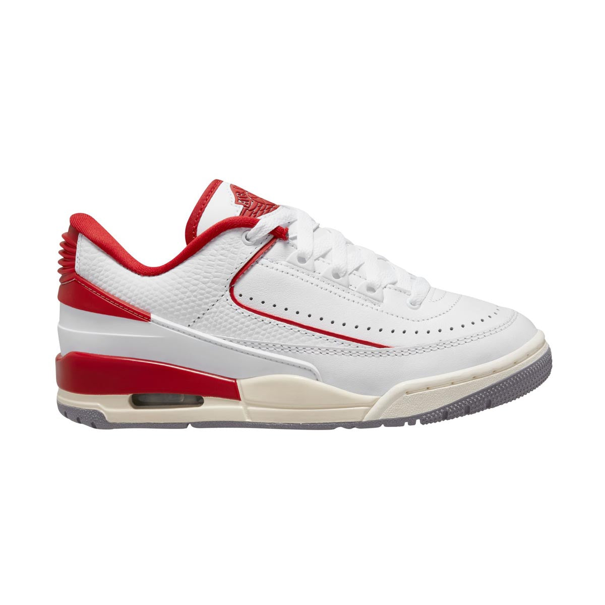 Jordan 2/3 'White Varsity Red' Big Kids' Shoes - BIG KIDS (3.5 - 7.0)