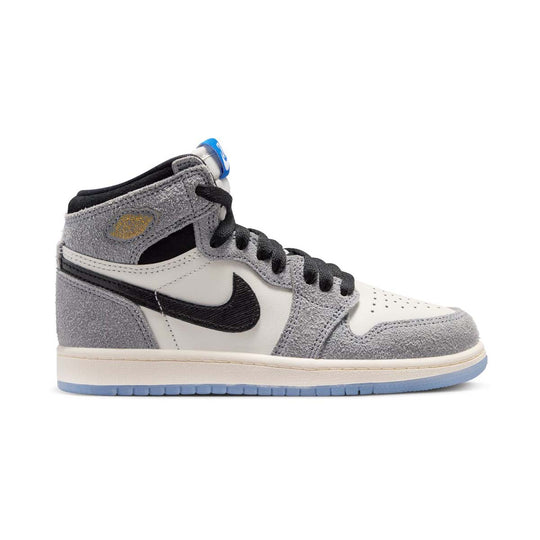 Jordan 1 Retro High OG 'All-Star Cool Grey' Little Kids' Shoes