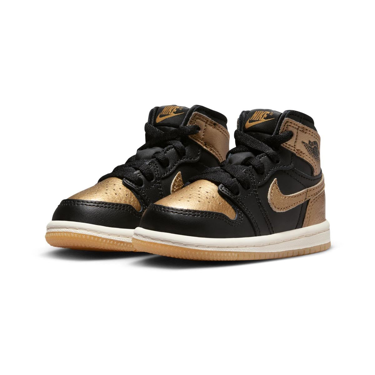 Jordan 1 Retro High OG &#39;Black and Gold&#39; Baby/Toddler Shoes