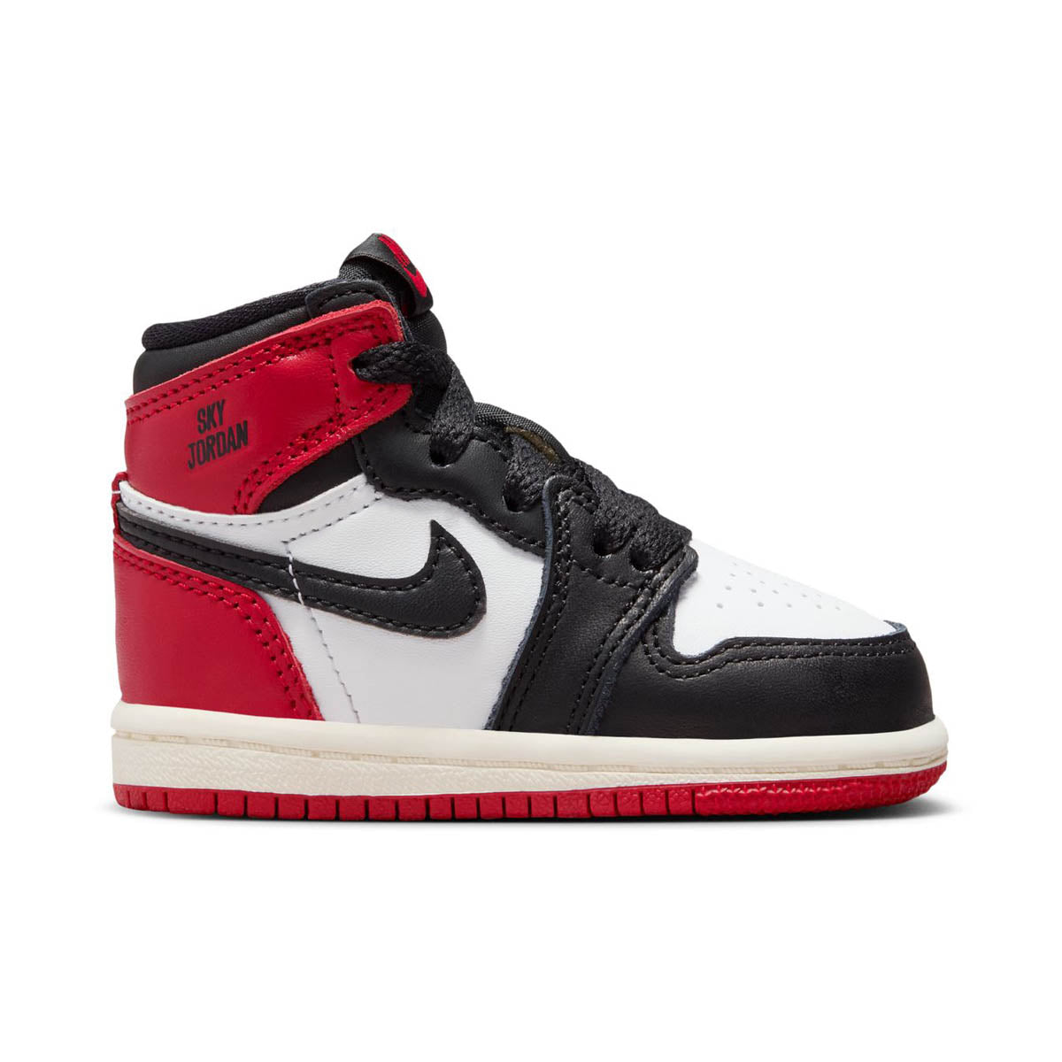 Shop Jordan Retro High OG 'Black Toe Reimagined' Baby/Toddler