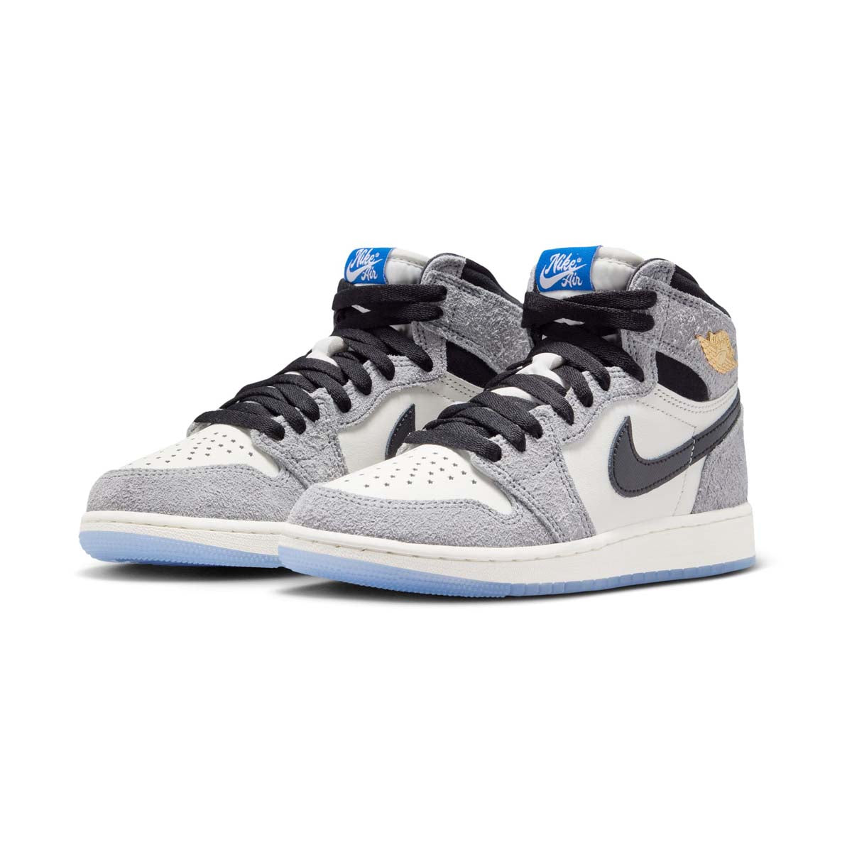 Air Jordan 1 High OG 'All-Star Cool Grey' Big Kids' Shoes - 