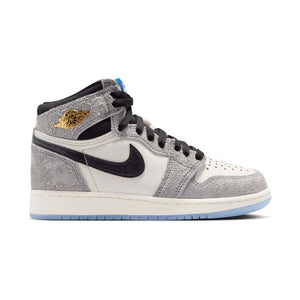 Air Jordan 1 High OG 'All-Star Cool Grey' Big Kids' Shoes