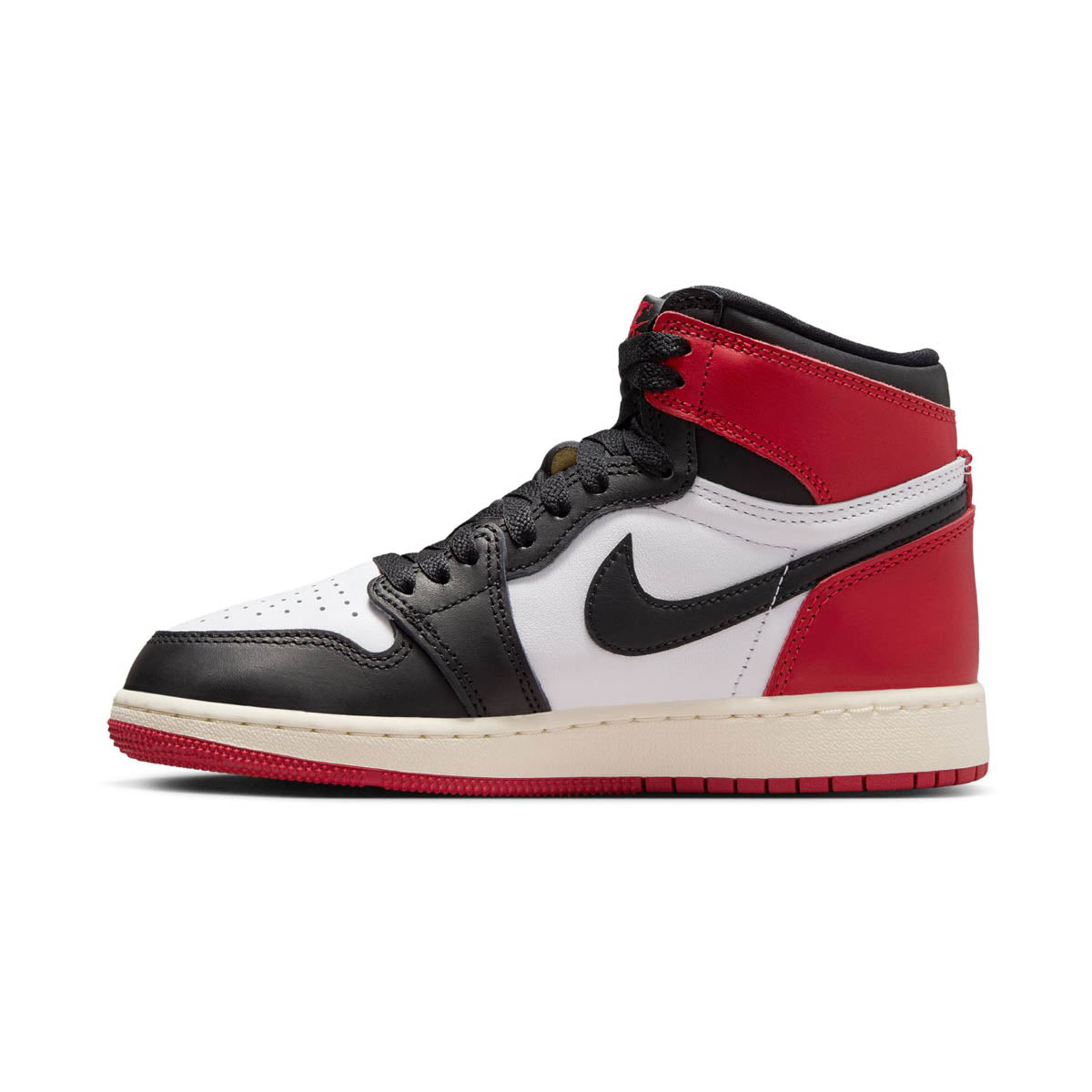 Air Jordan 1 High OG &#39;Black Toe Reimagined&#39; Big Kids&#39; Shoes