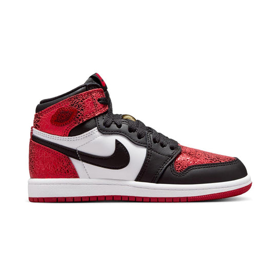 Jordan 1 Retro High OG 'Ruby' Little Kids' Shoes