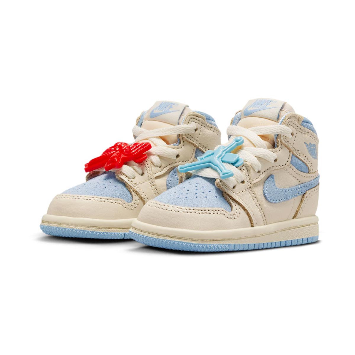 Jordan 1 Retro High OG 'Pale Ivory Pale Psychic Blue' Baby/Toddler Shoes - 
