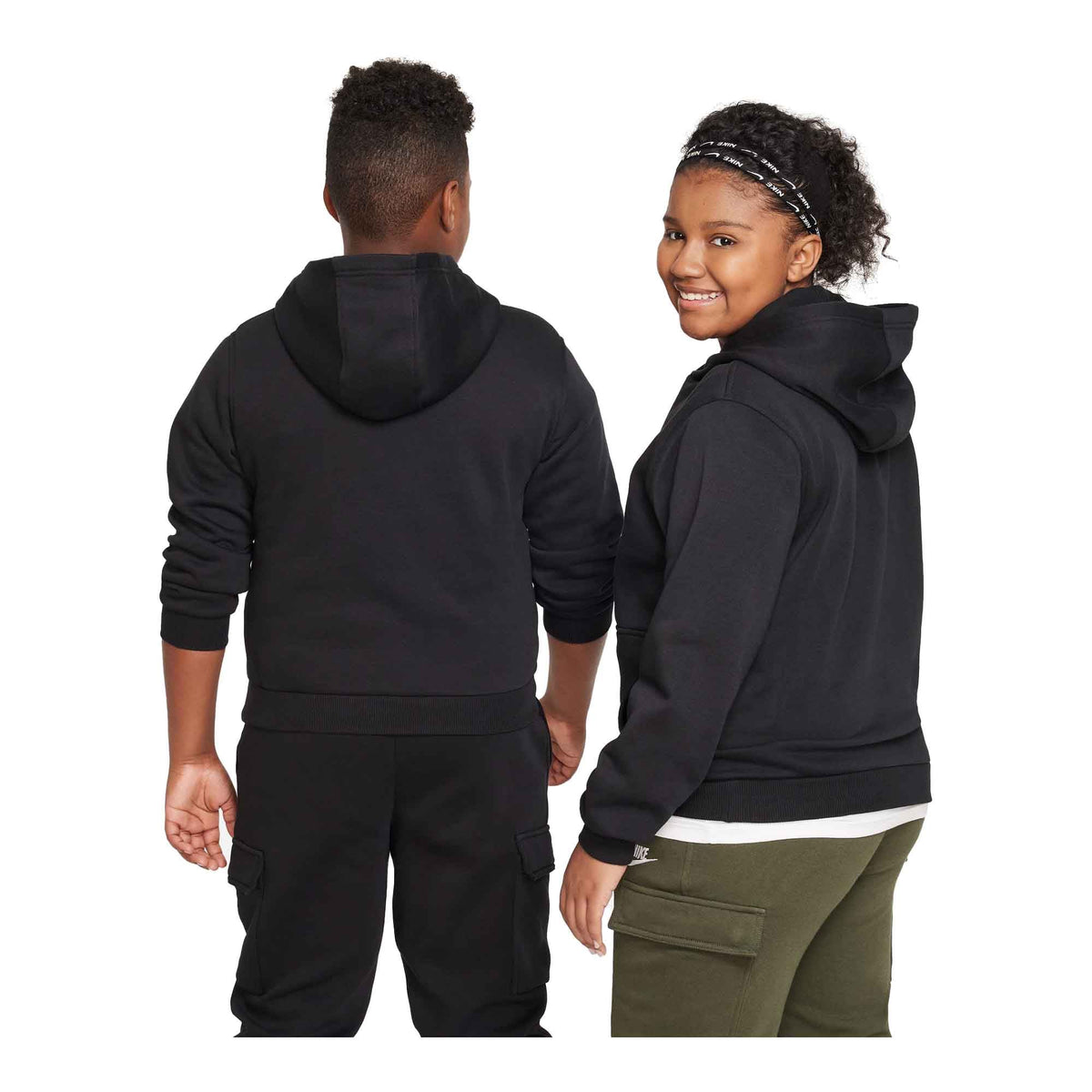 Nike Sportswear Club Fleece Big Kids' Hoodie (Extended Size) - 