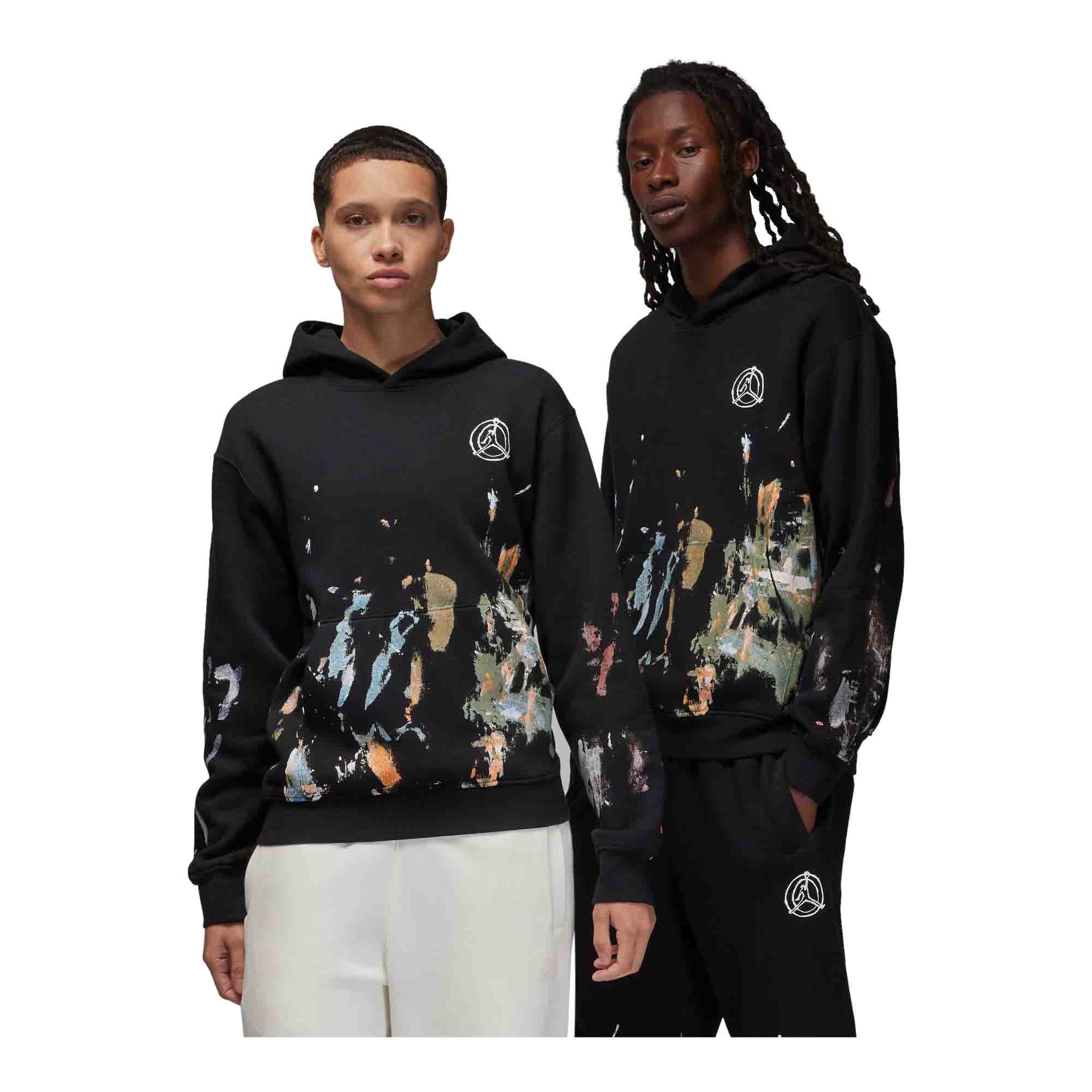 Jordan Artist Series by Jammie Holmes Fleece Pullover Hoodie - 