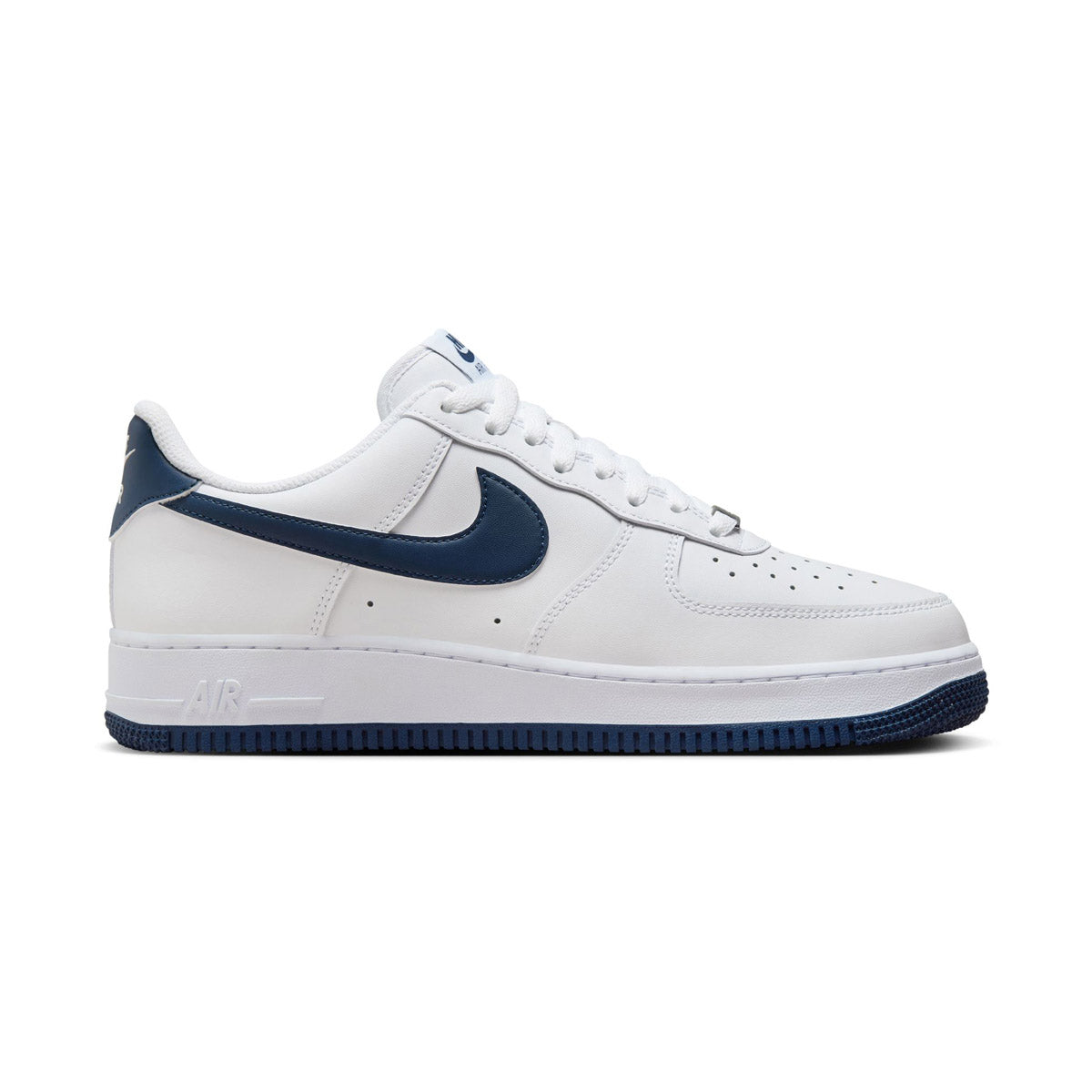 Nike Air Force 1 '07 'White Midnight Navy' Men's Shoes - New Releases