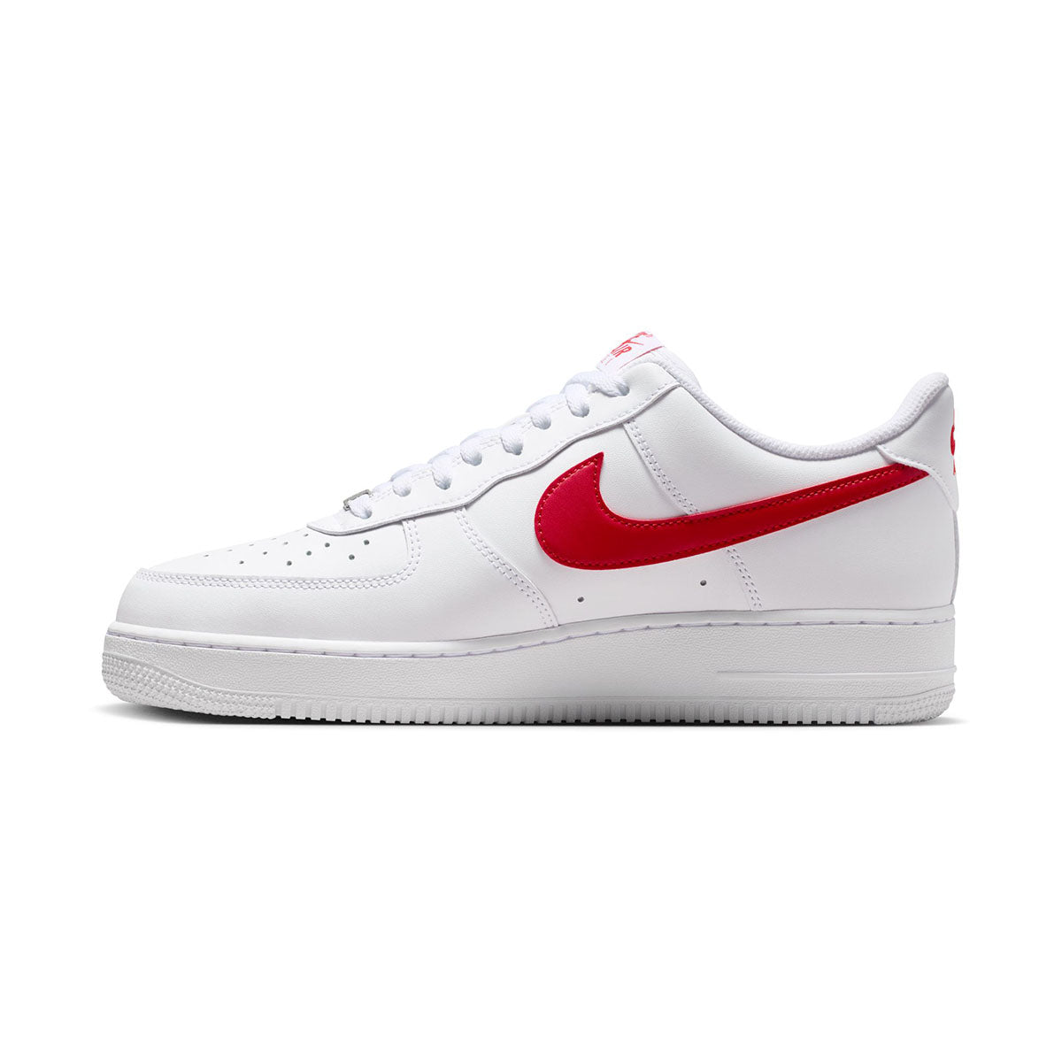 Nike Air Force 1 '07 'White University Red' Men's Shoes - 