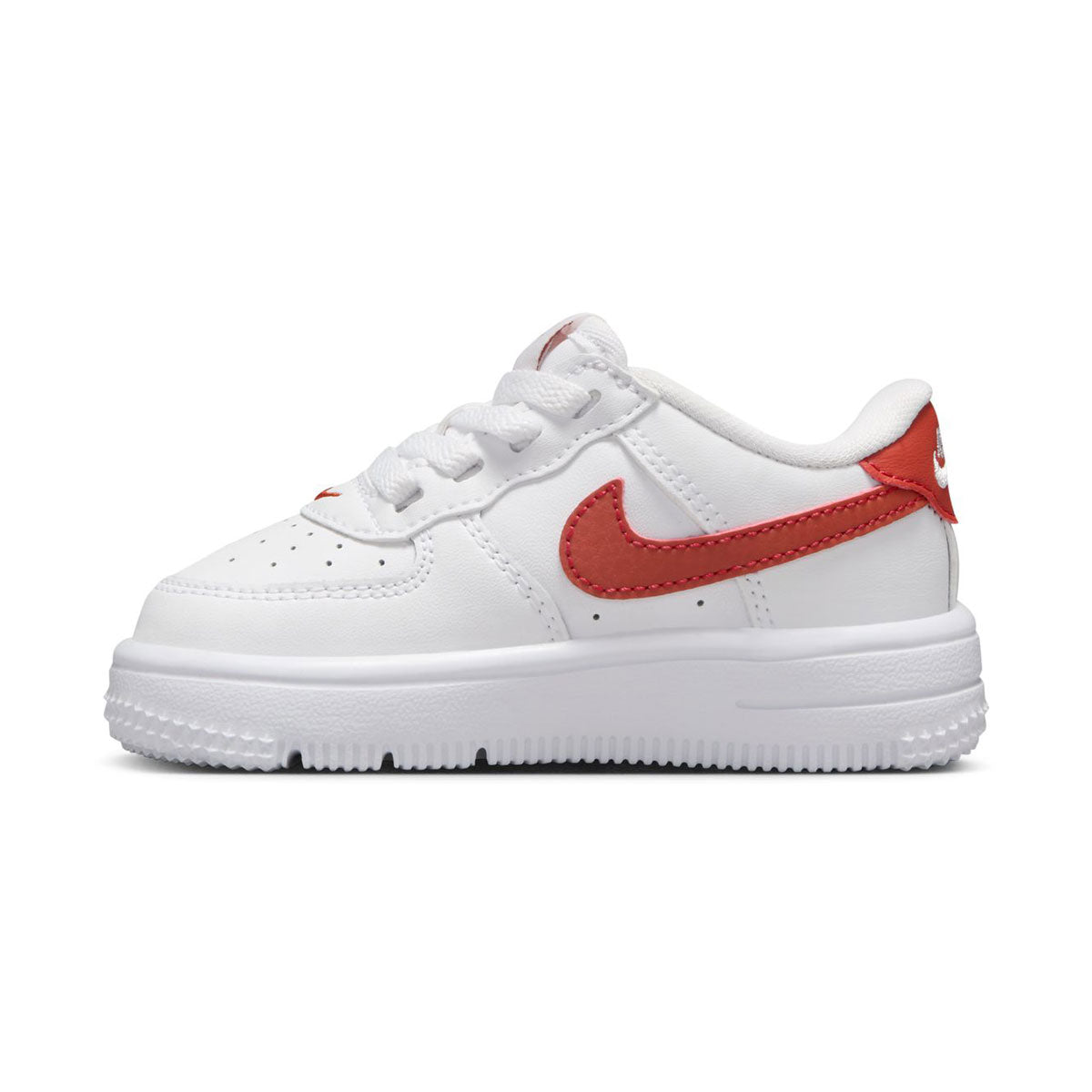 Nike Force 1 Low EasyOn &#39;White Red&#39; Baby/Toddler Shoes