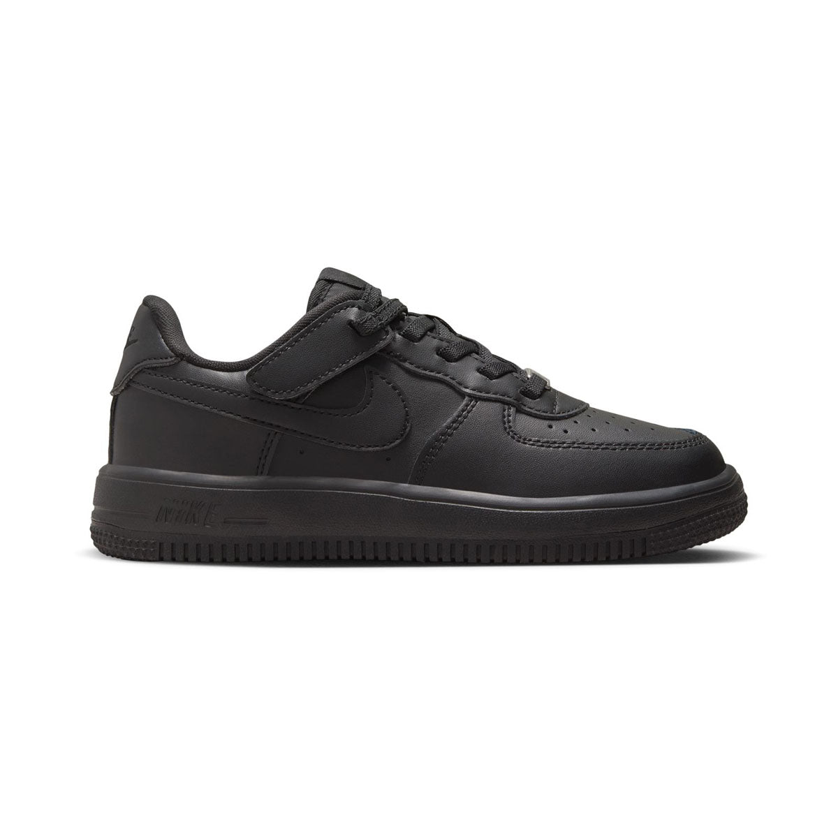 Nike Force 1 Low EasyOn 'Triple Black' Little Kids' Shoes - AF1 (Easter)