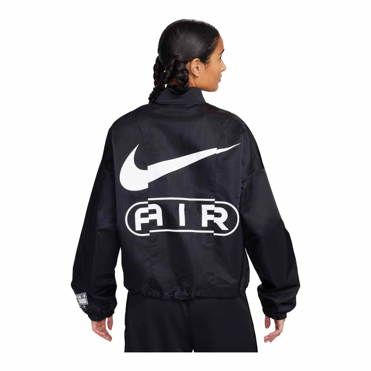 Nike Air Women&#39;s Oversized Woven Bomber Jacket