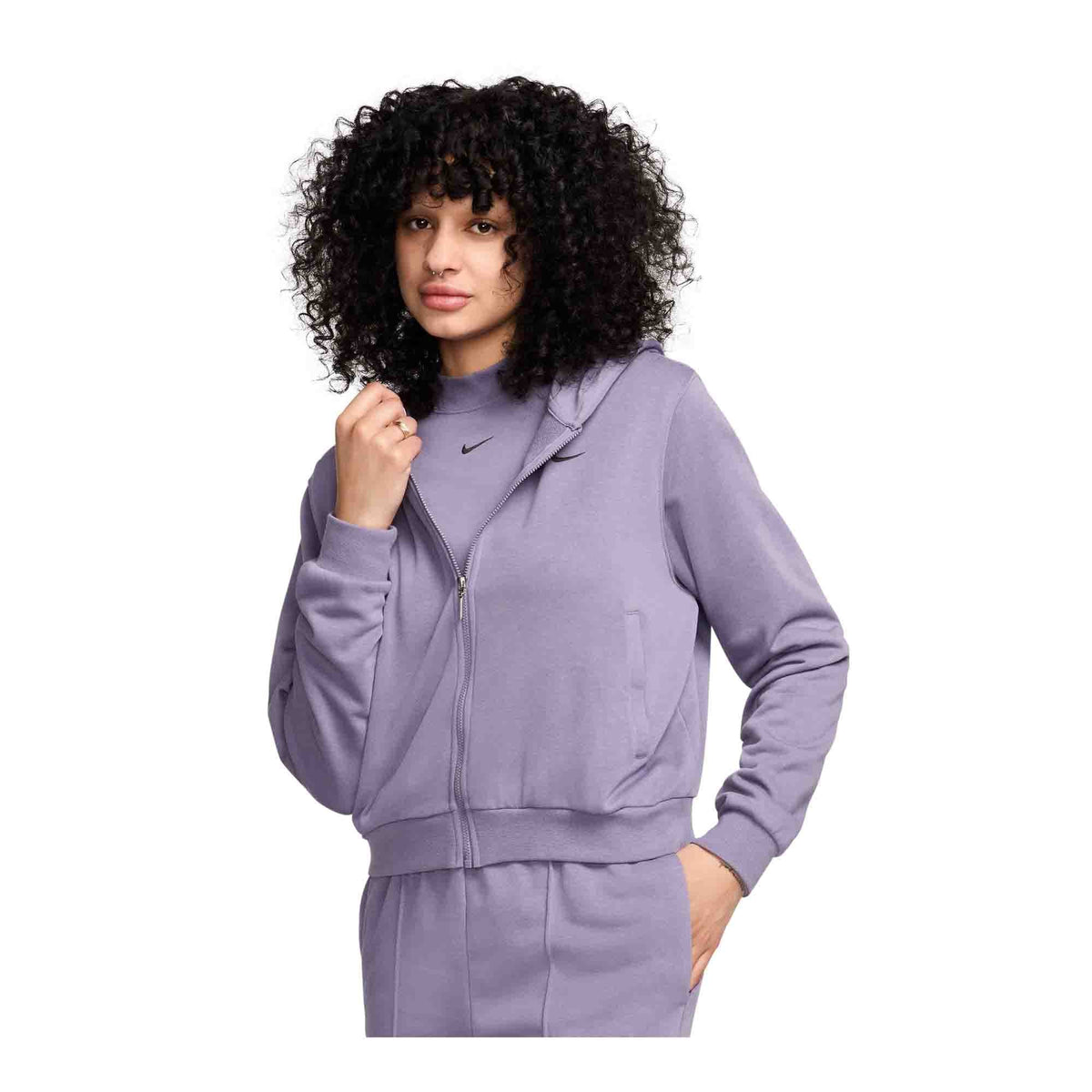 Nike Sportswear Chill Terry Women&#39;s Loose Full-Zip French Terry Hoodie