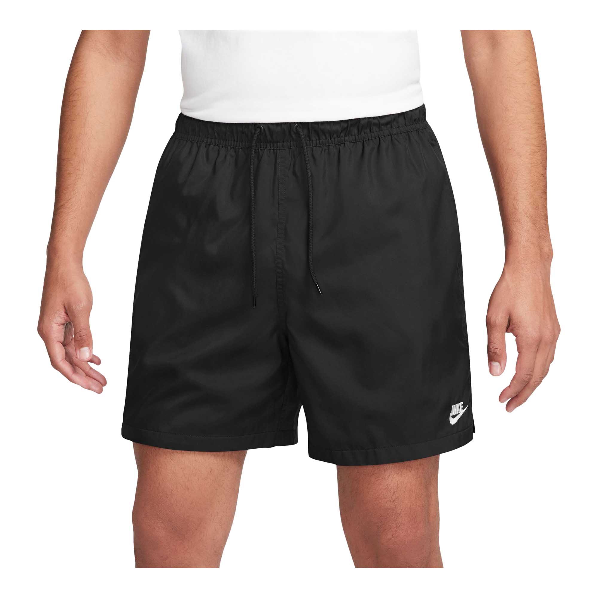 Nike Club Men's 'Black' Woven Flow Shorts - 