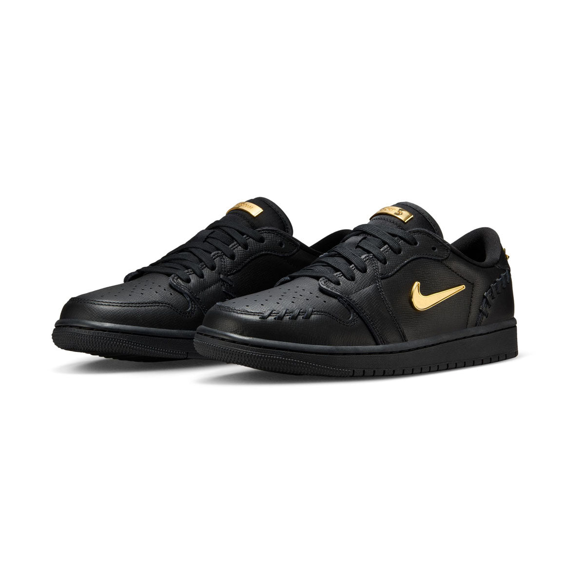 Air Jordan 1 Low Method of Make Black Metallic Gold 6