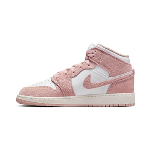 Air Jordan 1 Mid SE 'Legend Pink' Big Kids' Shoes