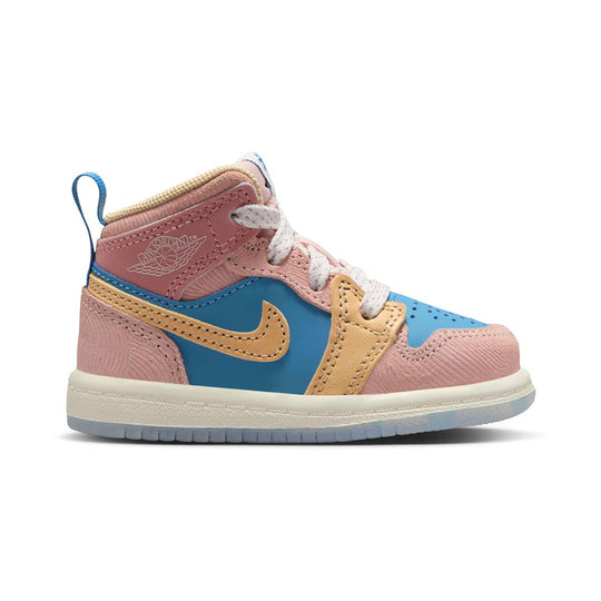 Jordan 1 Mid Sneaker School Baby/Toddler Shoes