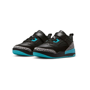 Jordan Spizike Low 'Black Gamma Blue' Little Kids' Shoes