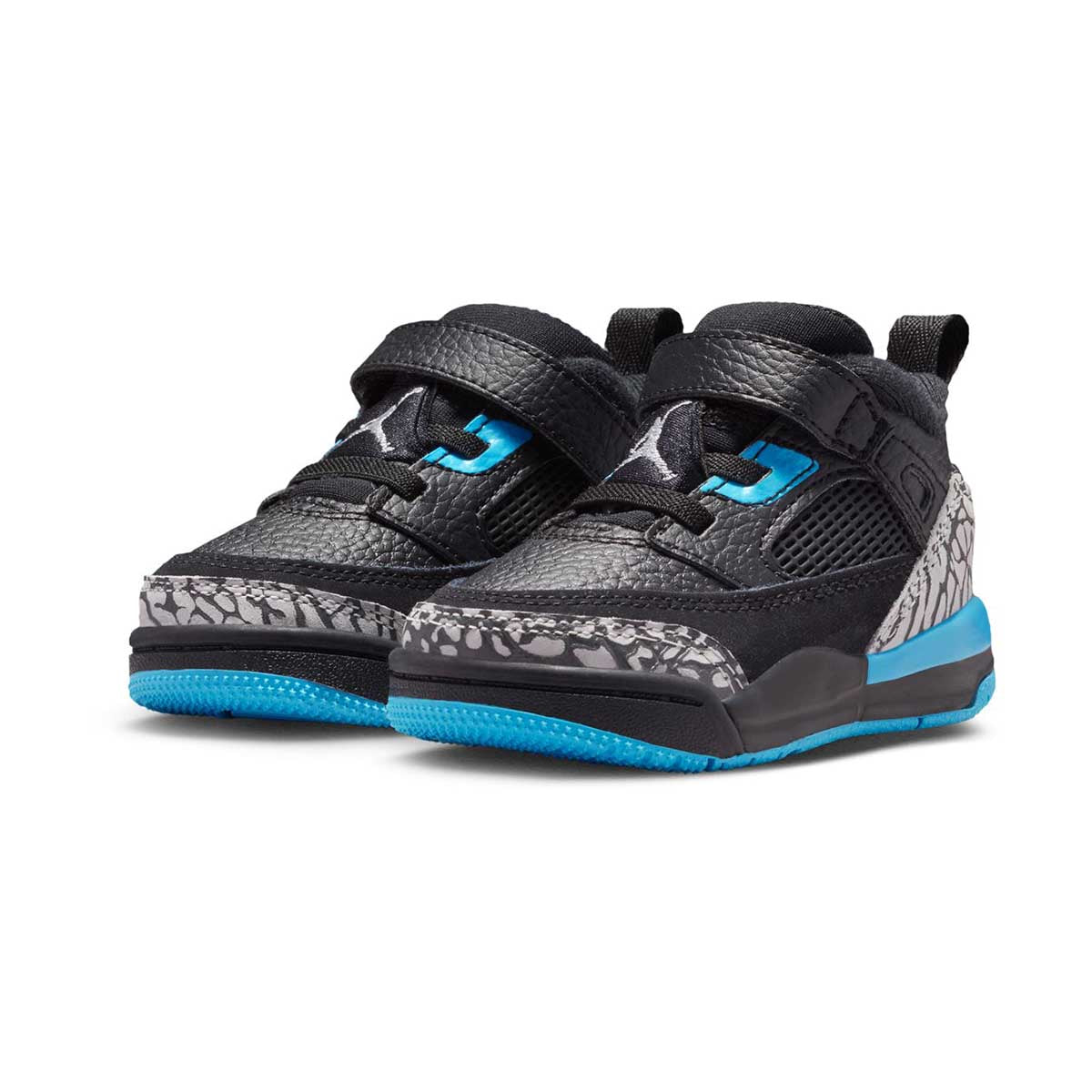 Jordan Spizike Low 'Black Gamma Blue' Baby/Toddler Shoes - 