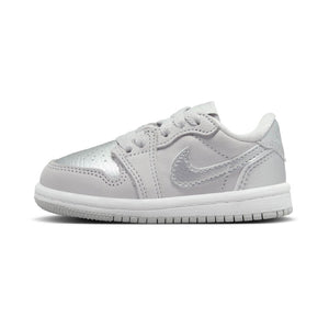 Jordan 1 Retro Low Silver Baby/Toddler Shoes