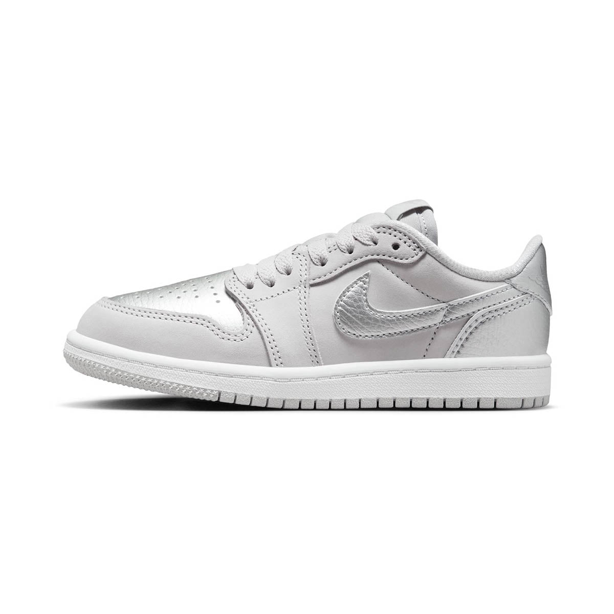 Jordan 1 Retro Low Silver Little Kids&#39; Shoes