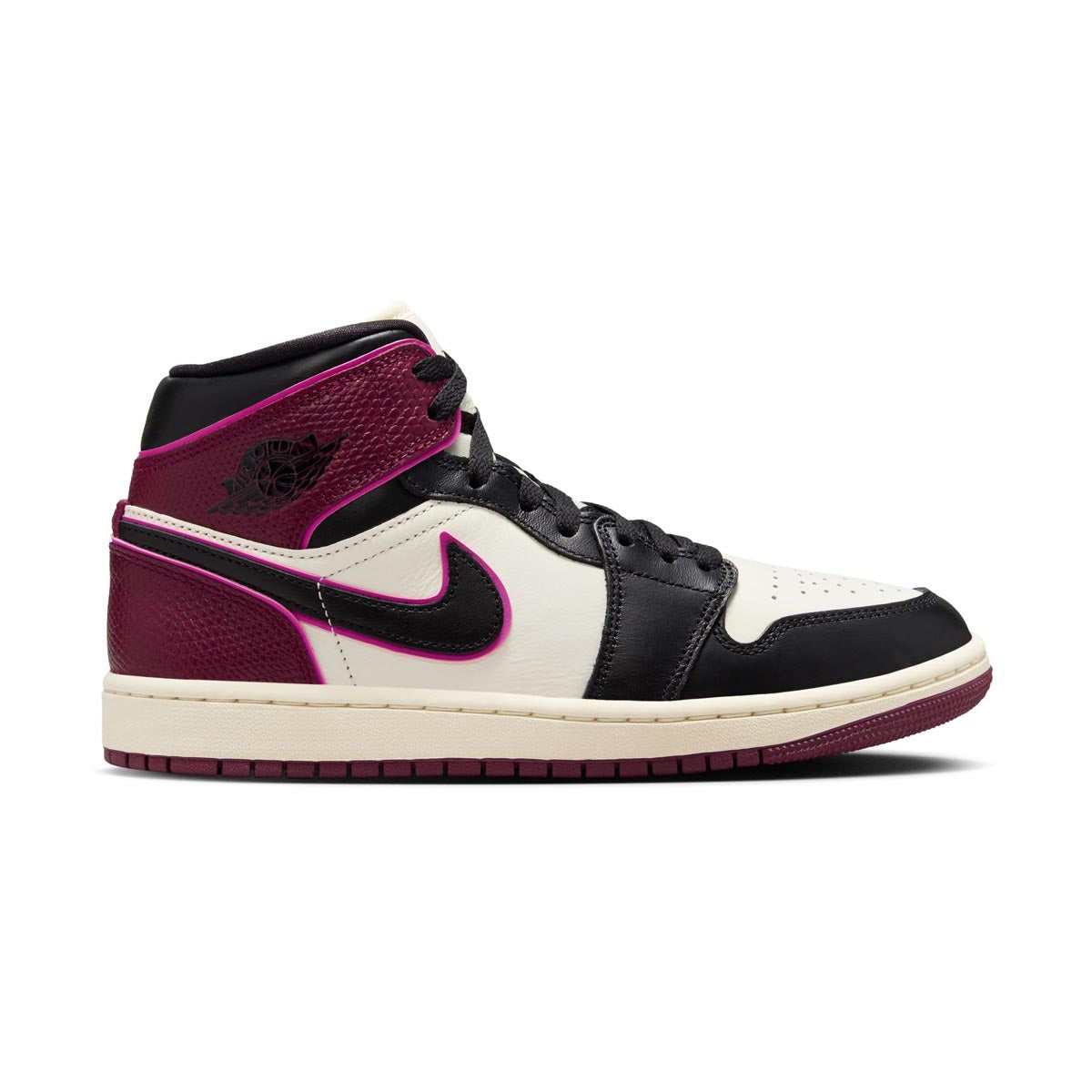 Air Jordan 1 Mid SE 'Bordeaux' Women's Shoes - 