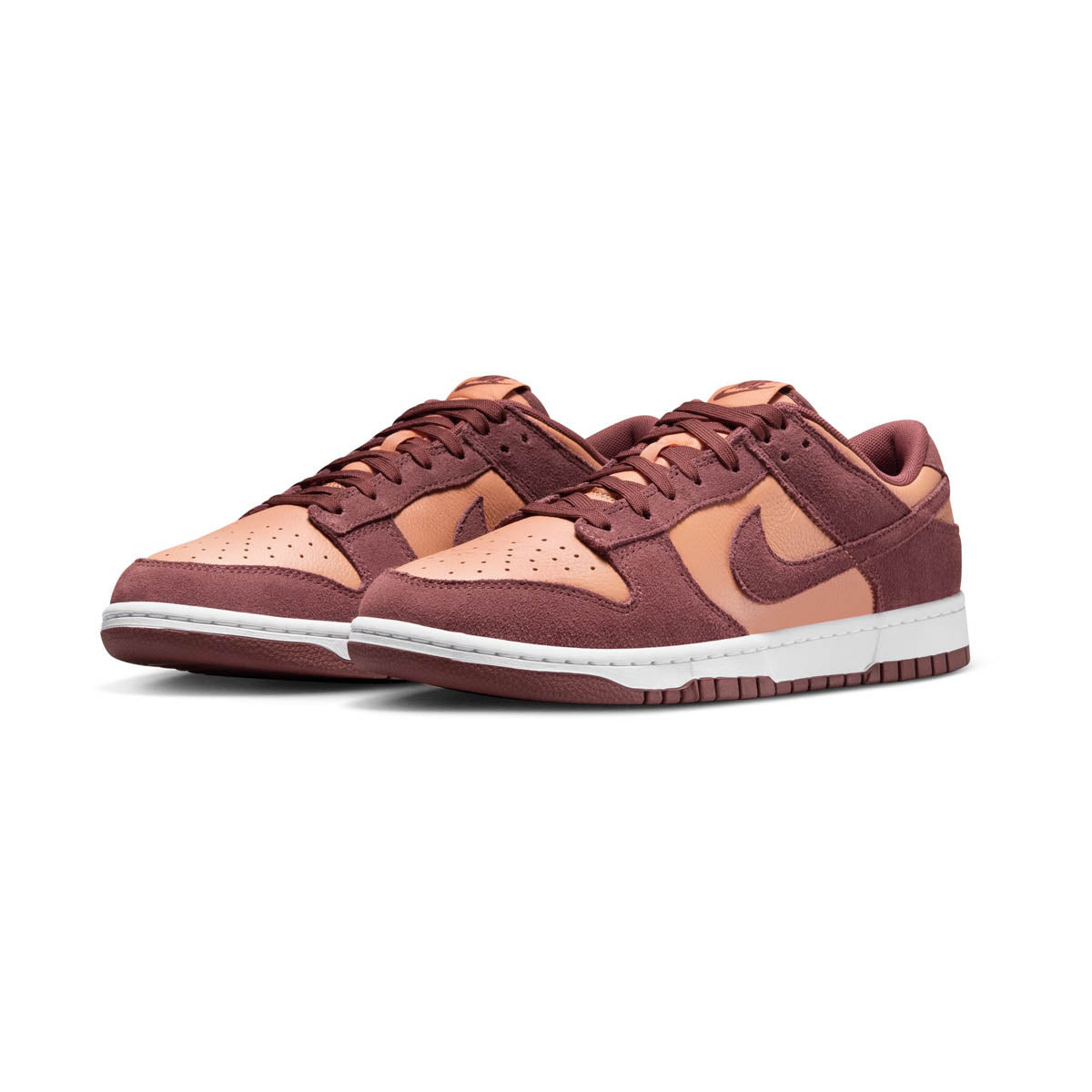 Nike Dunk Low Retro SE Leather/Suede &#39;Amber Brown&#39; Men&#39;s Shoes