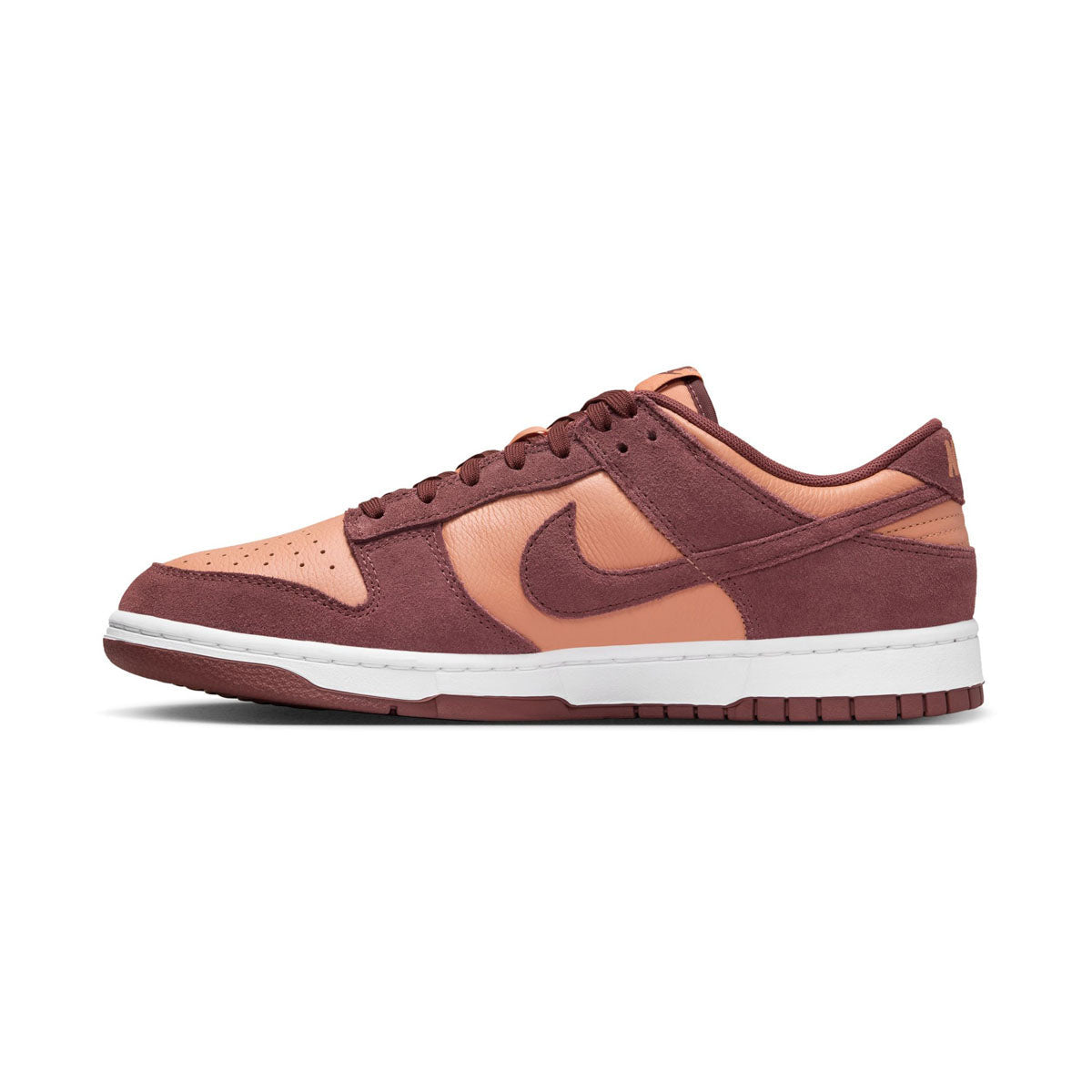 Shop Nike Dunk Low Retro SE Leather/Suede 'Amber Brown' Men's Shoes