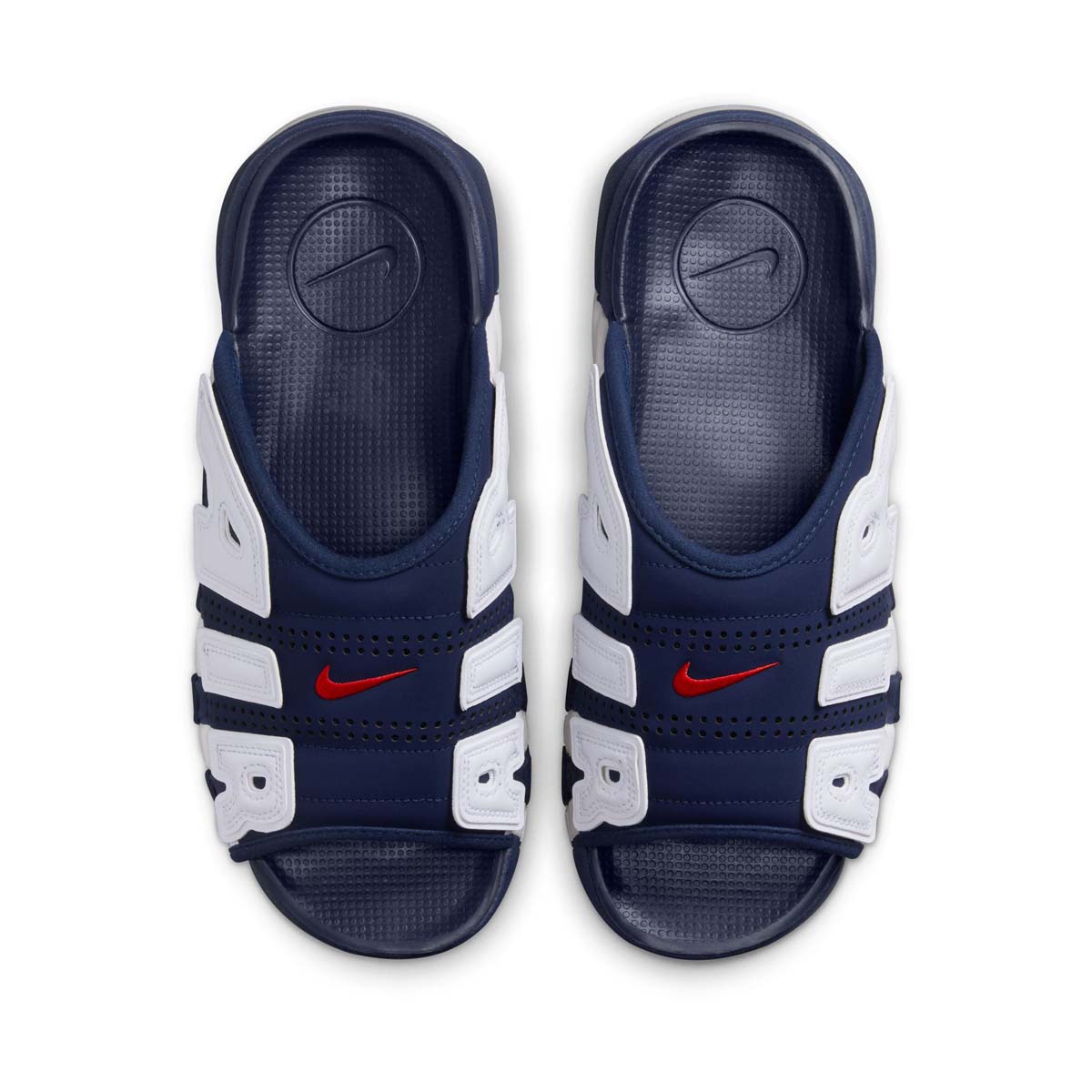 Nike Air More Uptempo &#39;Olympic&#39; Men&#39;s Slides