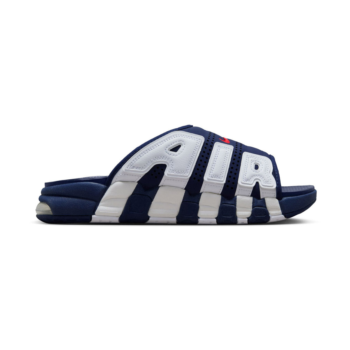 Nike Air More Uptempo &#39;Olympic&#39; Men&#39;s Slides