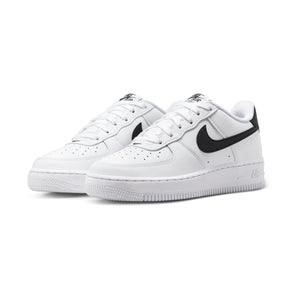 Nike Air Force 1 'White Black' Big Kids' Shoes