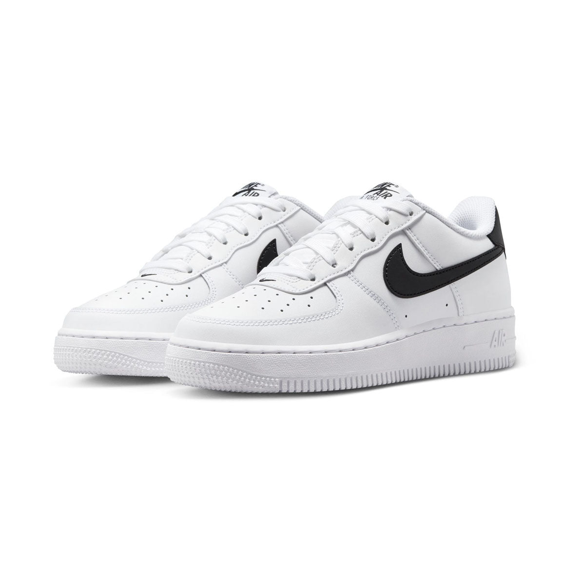 Nike Air Force 1 &#39;White Black&#39; Big Kids&#39; Shoes