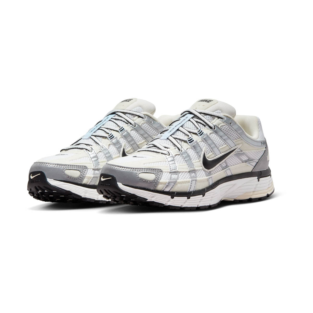 Nike P-6000 &#39;Coconut Milk Metallic Silver&#39; Women&#39;s Shoes