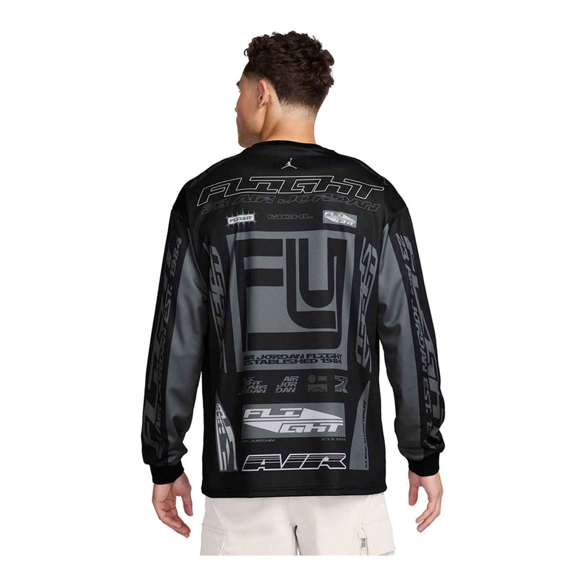 Jordan MVP Men&#39;s Printed Long-Sleeve Top