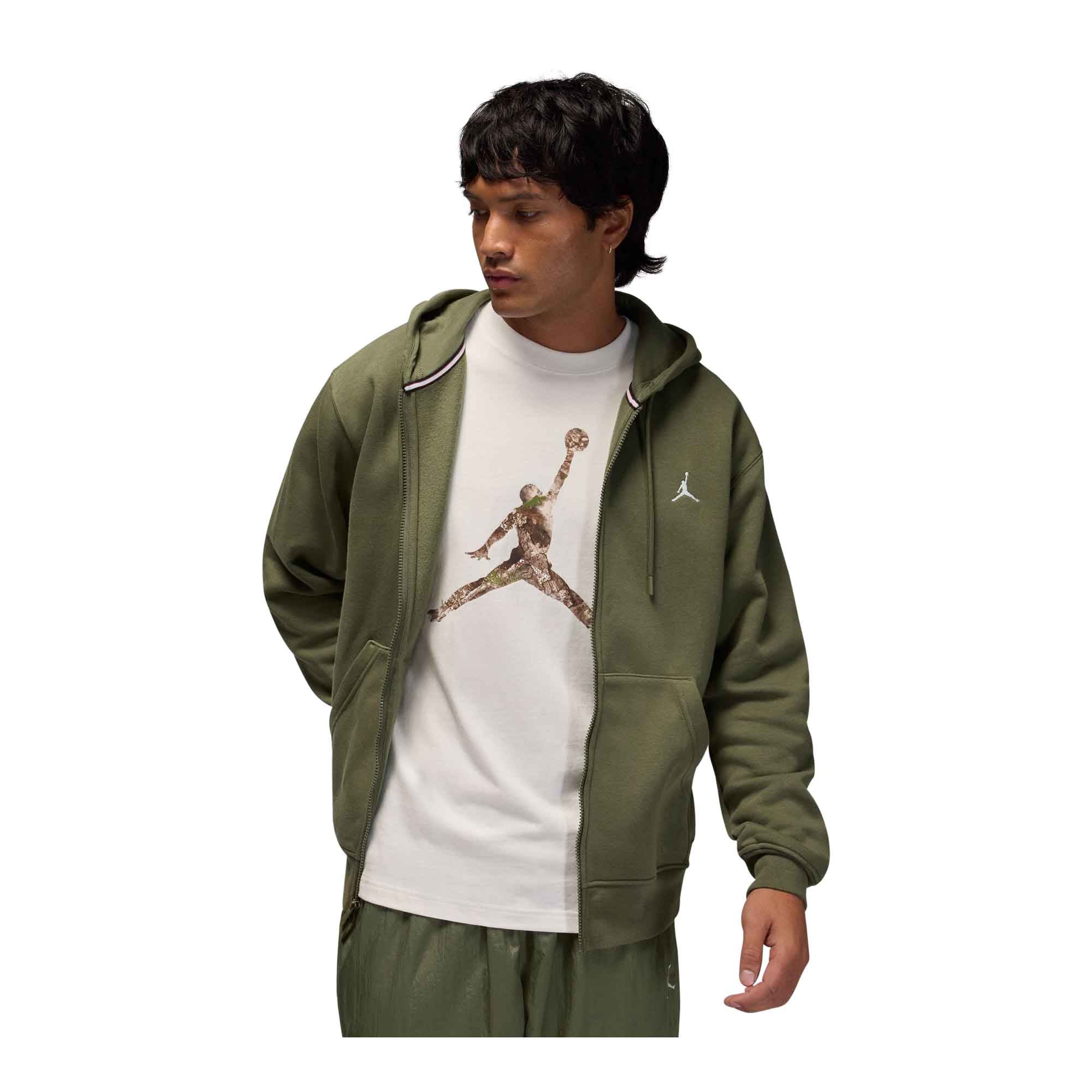 Shop Jordan Brooklyn Fleece Men's Full-zip Hoodie Shop Jordan Brooklyn Fleece Men's Full-zip Hoodie