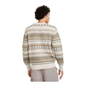 Nike Life Men's Fair Isle Swoosh Sweater