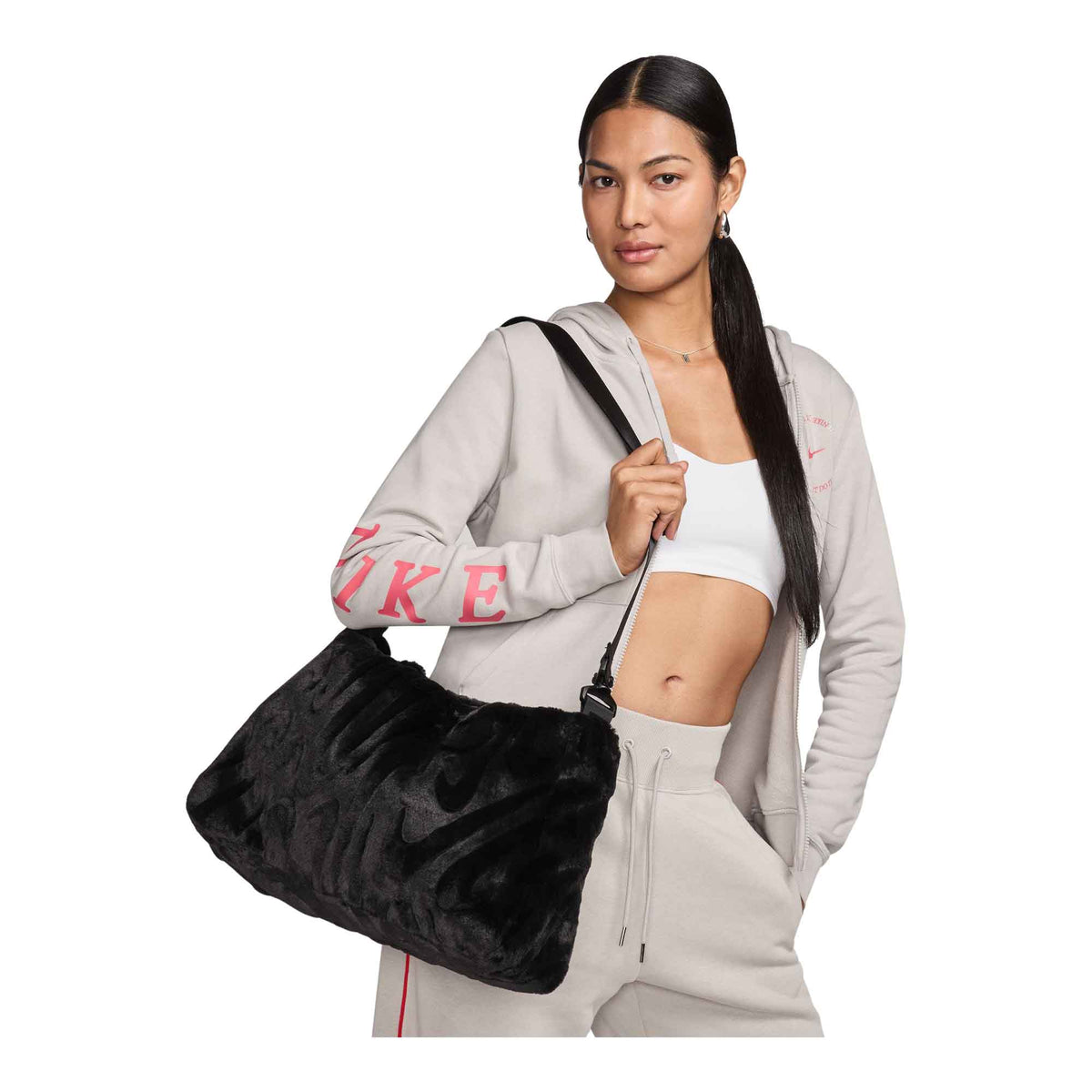 Nike Sportswear Faux Fur Tote (10L) - Women’s Nike: Nike Outfits And Shoes For Women