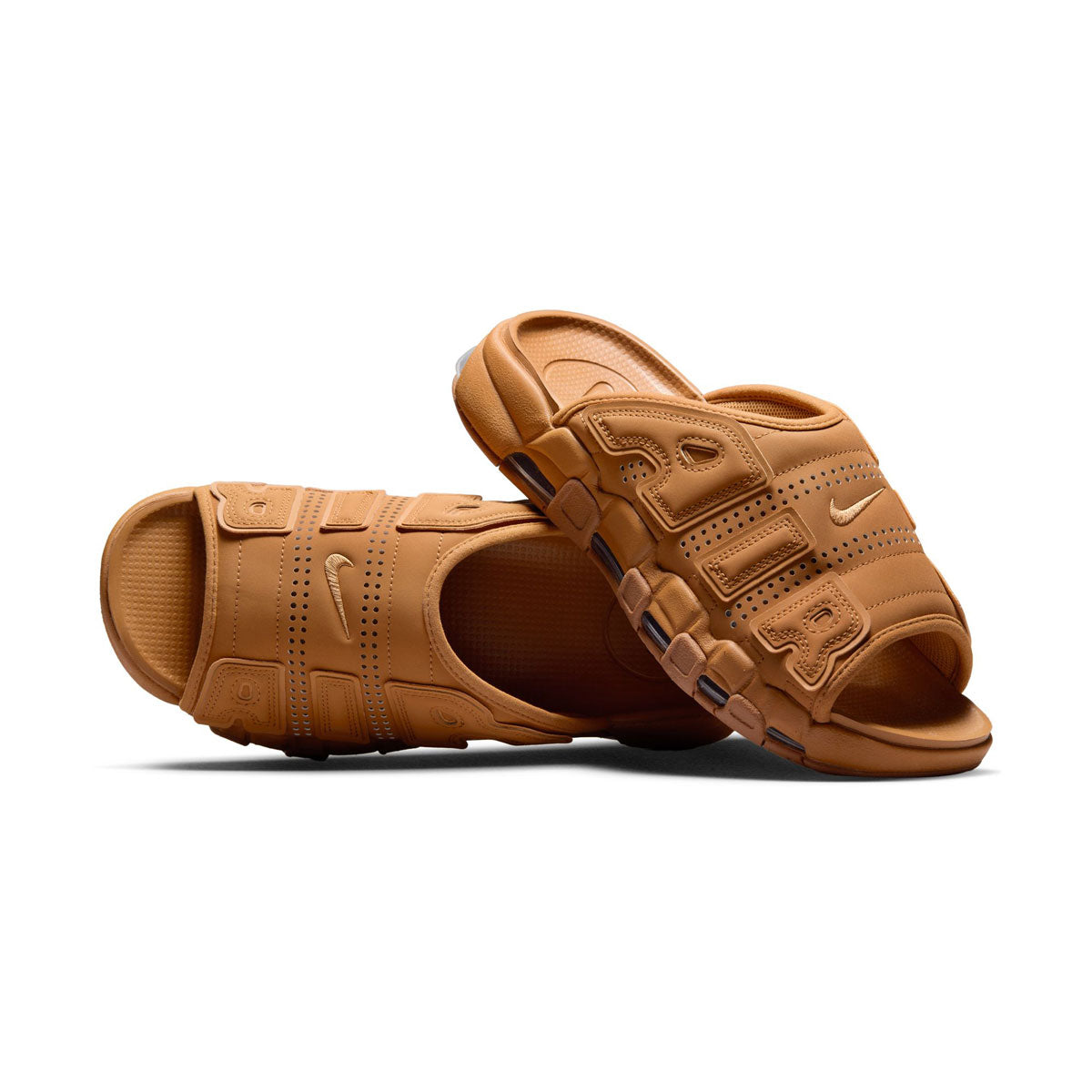 Nike Air More Uptempo Men&#39;s &#39;Flax&#39; Slides