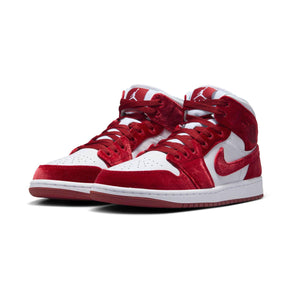 Air Jordan 1 Mid SE 'Red Velvet' Women's Shoes