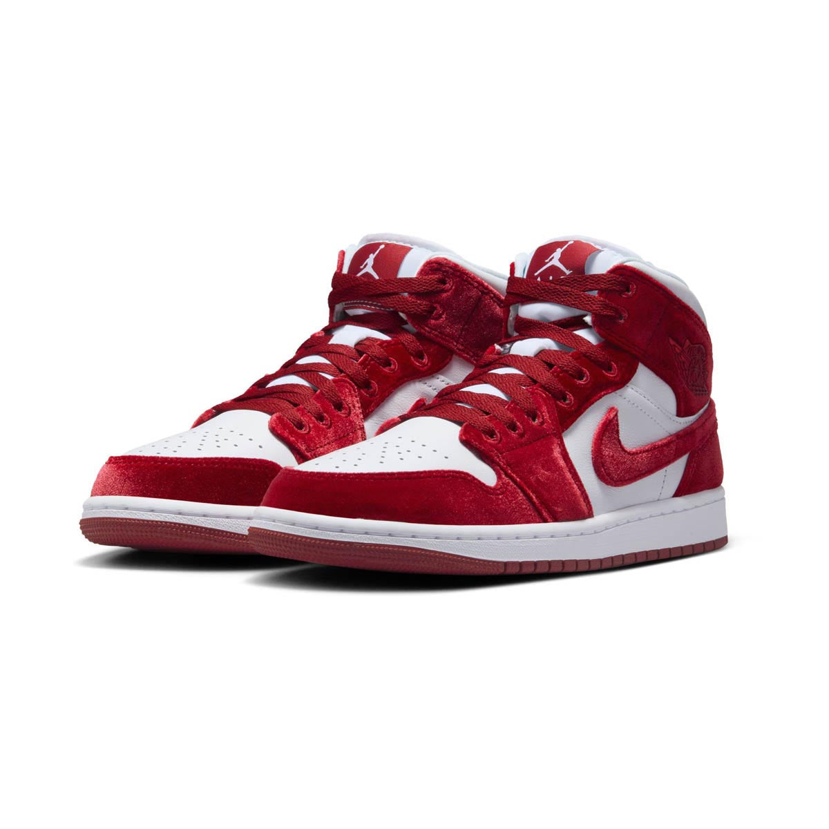 Air Jordan 1 Mid SE &#39;Red Velvet&#39; Women&#39;s Shoes