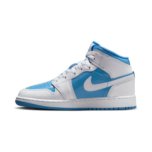 Air Jordan 1 Mid SE 'Legend Blue' Big Kids' Shoes