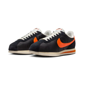 Nike Cortez Textile 'Black Sail Safety Orange' Men's Shoes