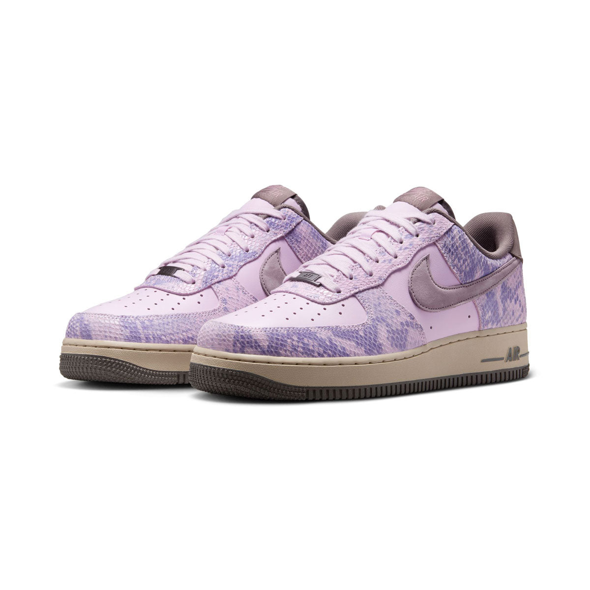 Nike Air Force 1 &#39;07 LV8 &#39;Purple Snakeskin&#39; Men&#39;s Shoes