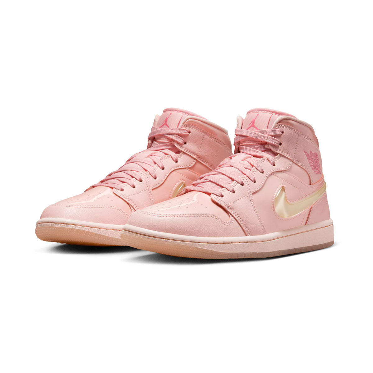 Air Jordan 1 Mid SE &#39;Patent Valentine&#39;s Day&#39; Women&#39;s Shoes